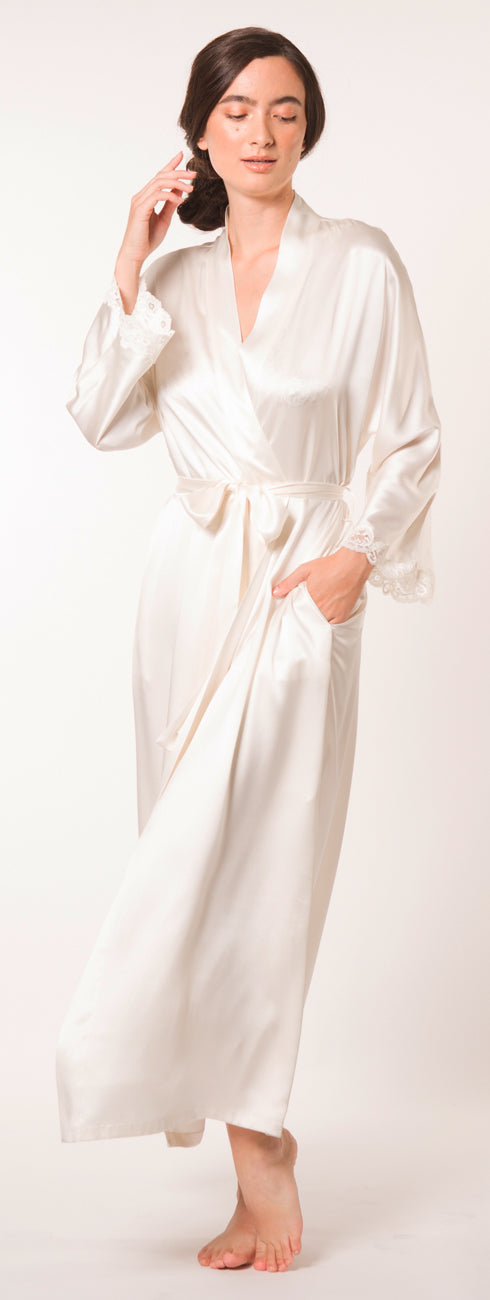 CHR Bijoux Silk Robe – Night Owl Designer Lingerie