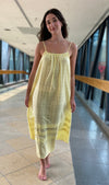 Pluto Patsie Yellow Cotton Gown