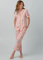 BED Champagne Disco S/S Cropped Pajama