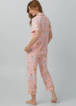 BED Champagne Disco S/S Cropped Pajama