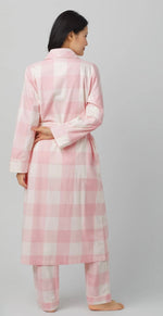 BED Checking In Portuguese Flannel Robe