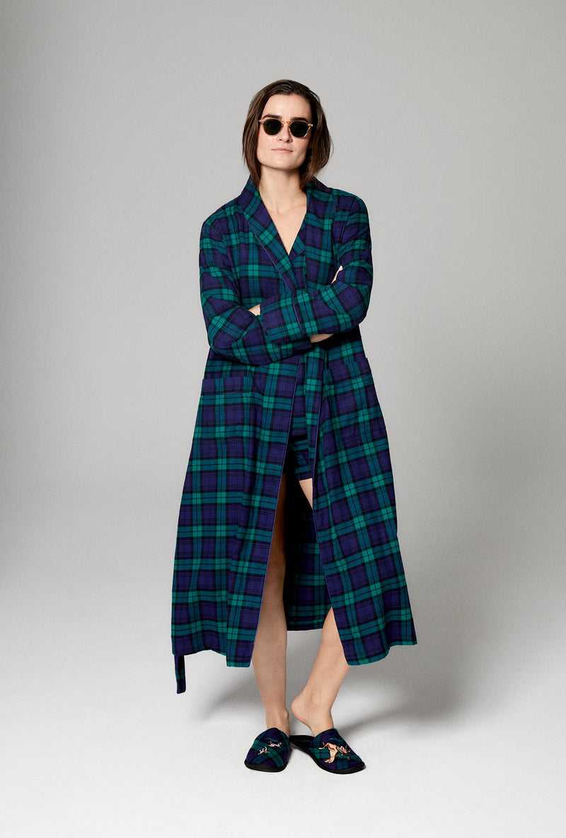 BED Highlander Unisex Flannel Robe