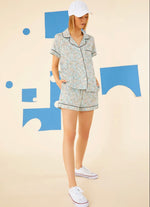 BED Sunny Lilacs Classic Cotton Shorty PJ