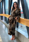 NAT Luxe Leopard Robe